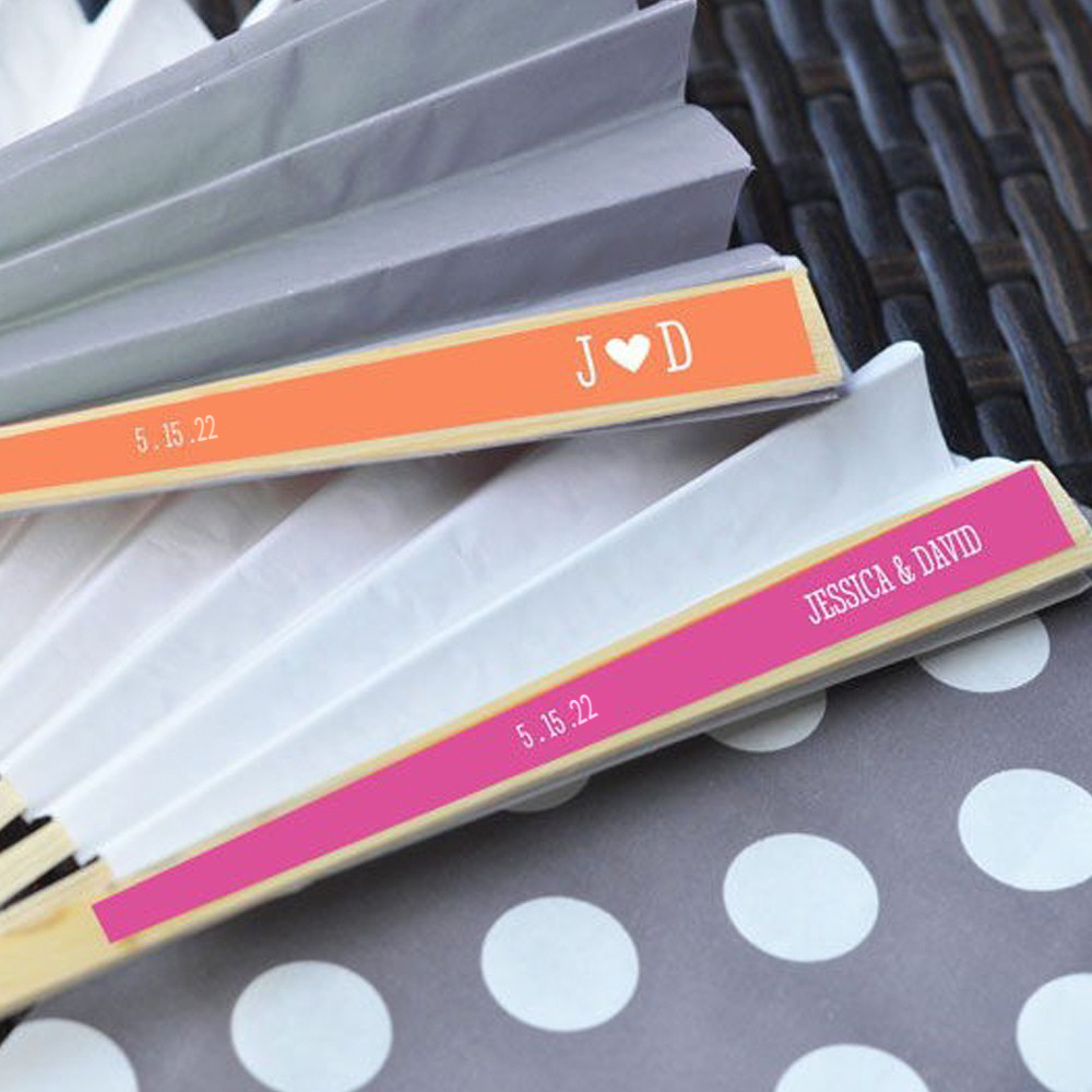 Personalized cardboard fans deals
