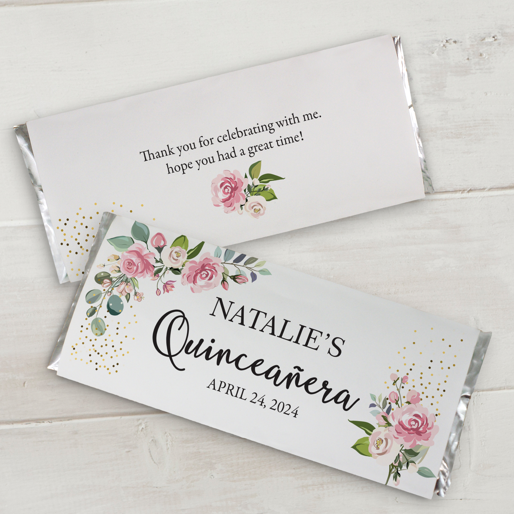 Personalized Wedding Hershey'S Chocolate Bars 2512