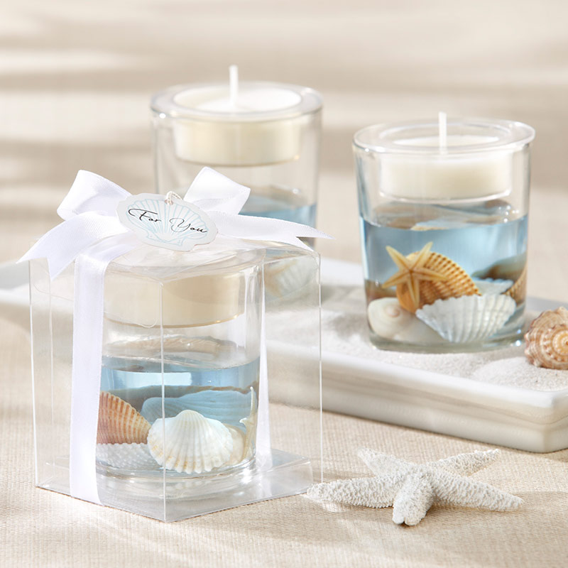 Seashell Gel Tealight Holder 4131