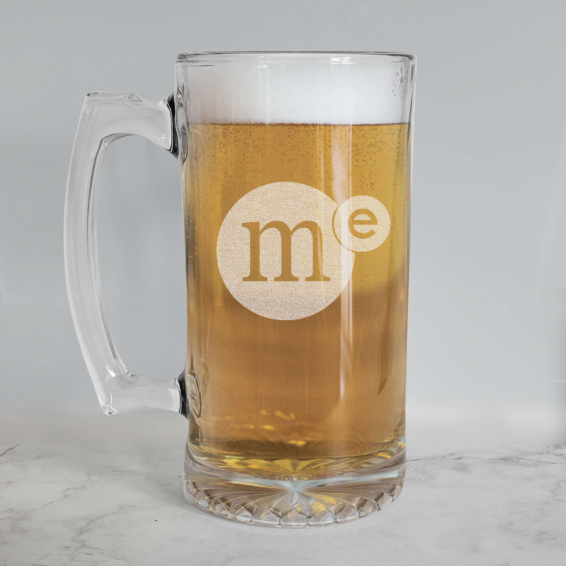 Custom Logo 25oz Sports Glass Mug 20001C