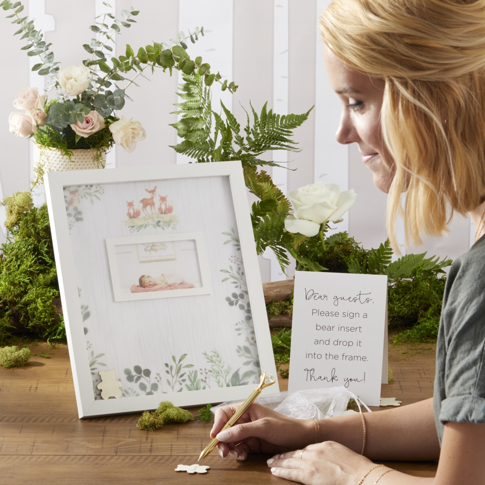 Woodland Baby Shower Guest Book Alternative 12972