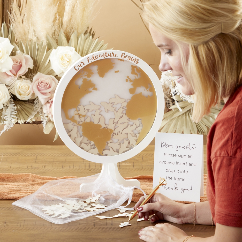 Alternative Guestbook Globe 11516