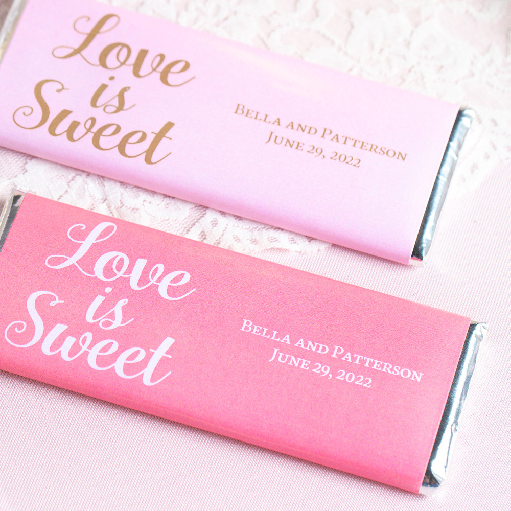 Personalized Wedding Hershey'S Chocolate Bars 2512