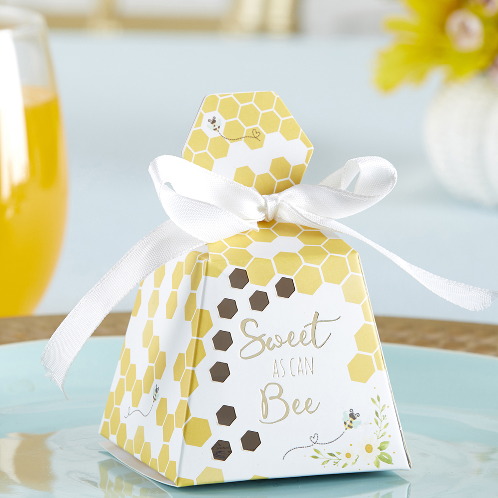 Party Bags 10 Yellow Party Food Boxes Celebration Favour Box Gift