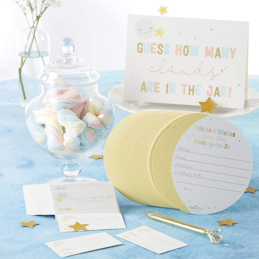 Twinkle Twinkle Advice Card and Baby Shower Game 12956