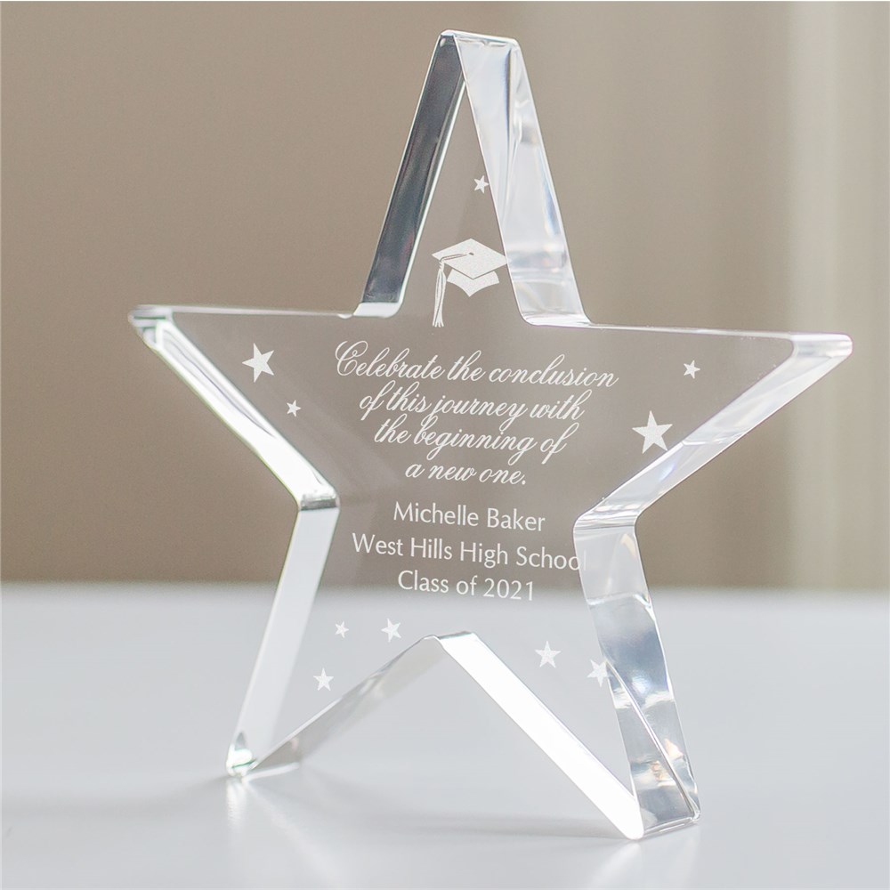 Graduation Acrylic Star Keepsake 3xxx7x