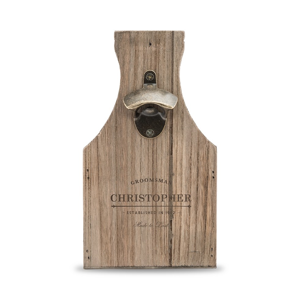 Groomsman Etching