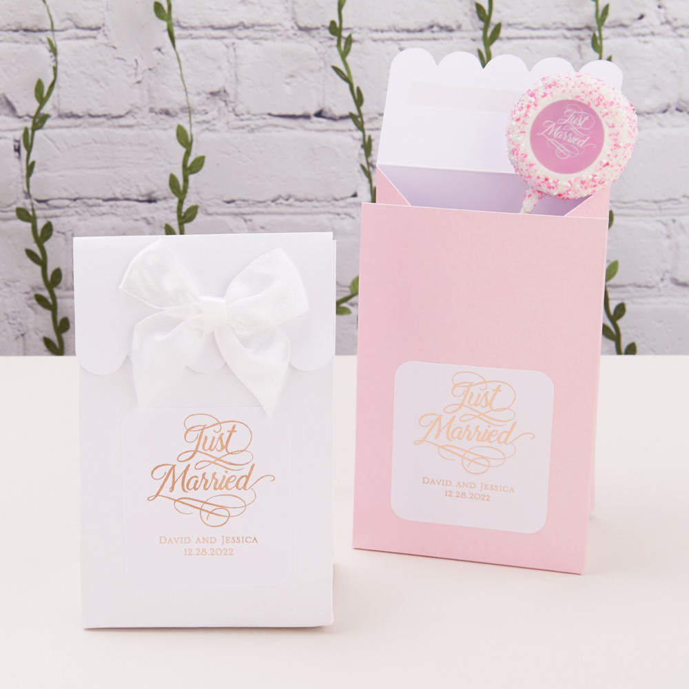 Personalized Metallic Foil Candy Bags 7168