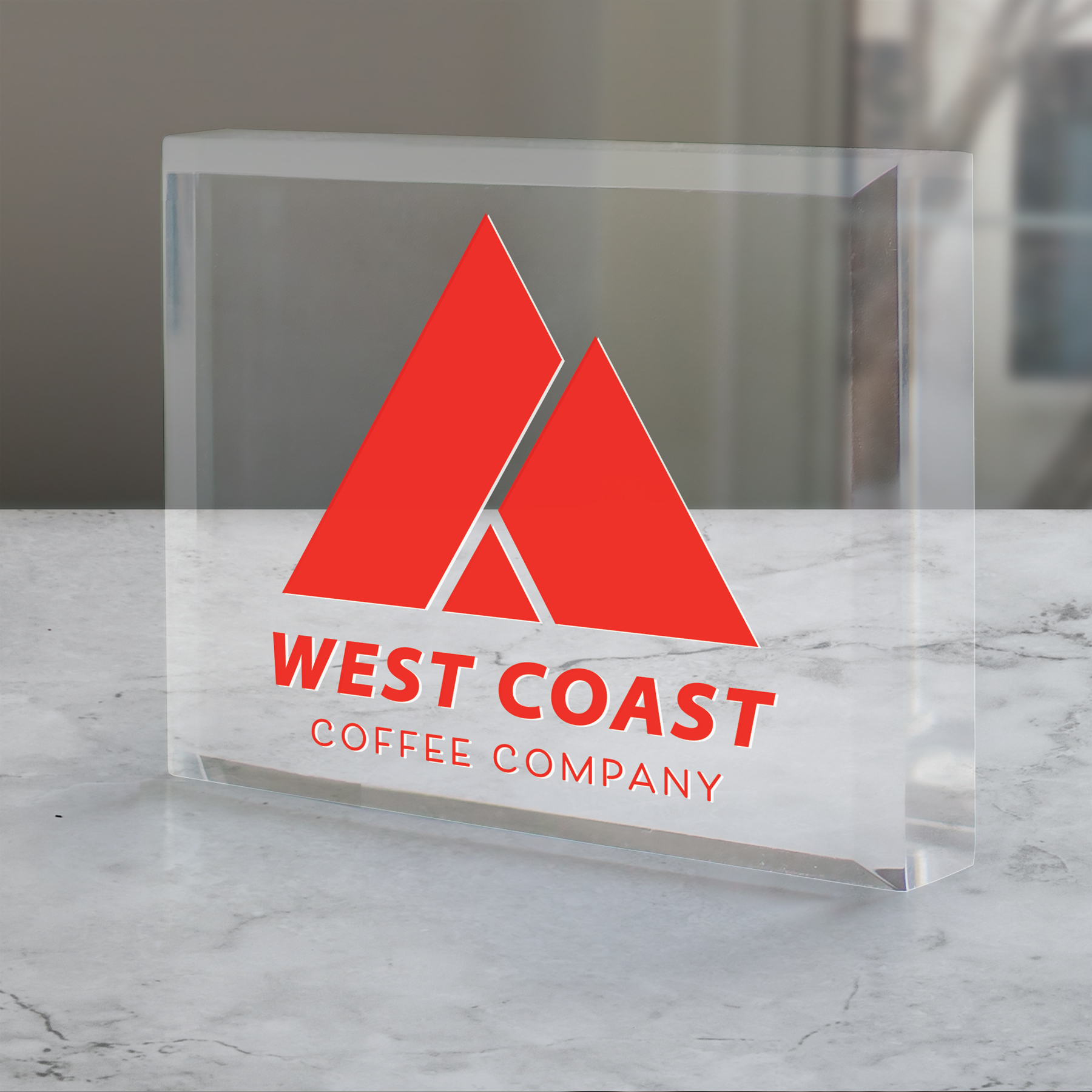 Custom Logo Acrylic Keepsake 1811