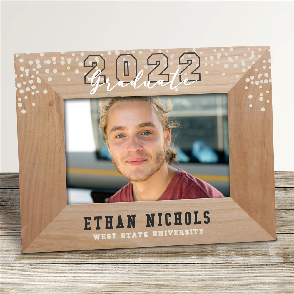 Graduation Personalized Wood Picture Frame 90001-1