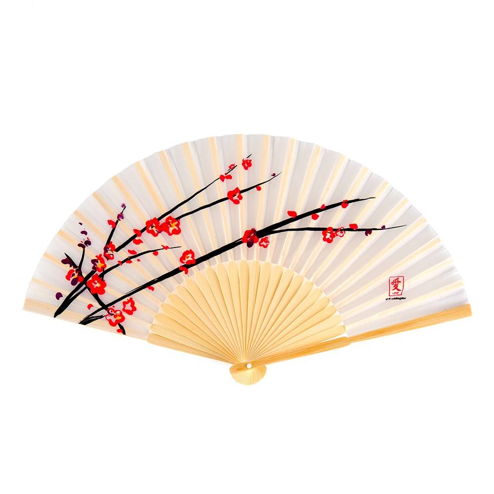 Cherry Blossom Silk Hand Fans