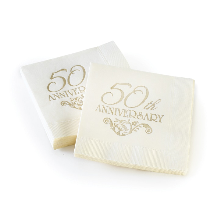 50th Anniversary - Napkins 13313