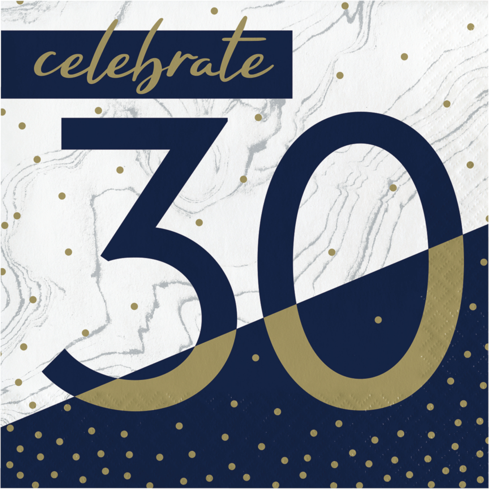 Celebrate Milestone Luncheon Napkins 13235
