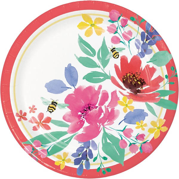 Fragrant Flowers Dinner Plate - 9