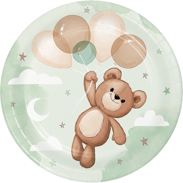 Can Bearly Wait Napkins - Luncheon Plates 13556