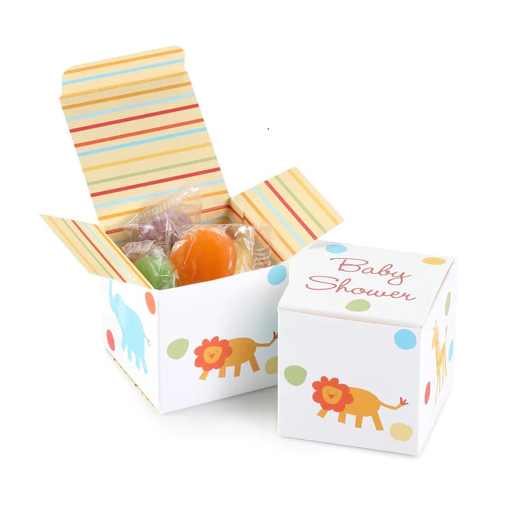 Jungle Animals Baby Shower Favor Boxes 13179