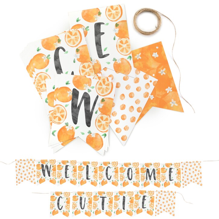Little Cutie Baby Shower Banner 13189