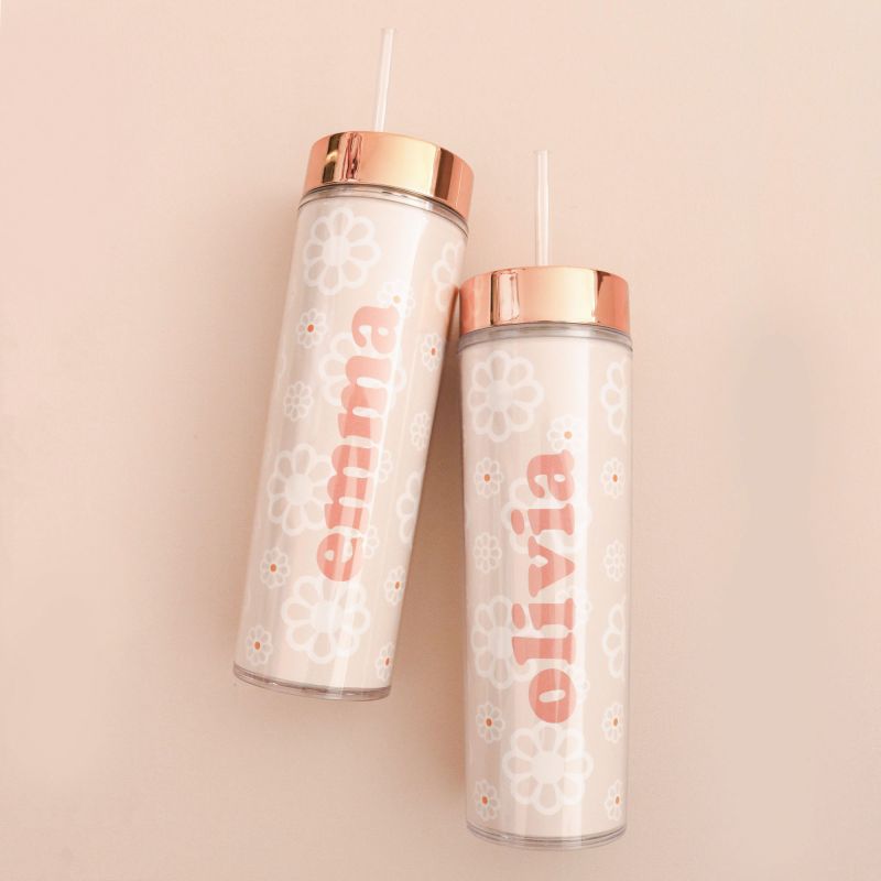 Personalized Daisy Tumbler 13336