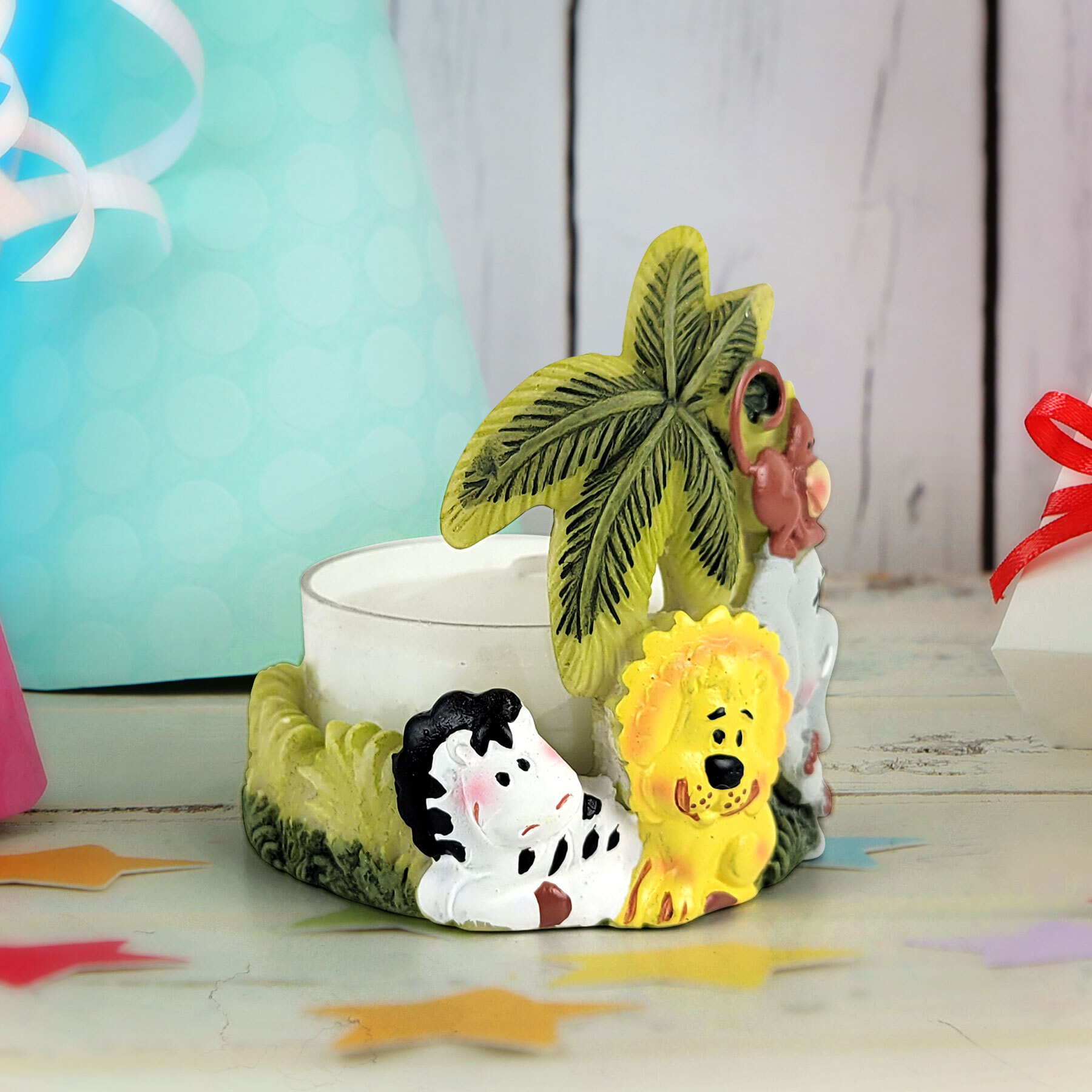 Jungle Critters Candle Favor 5865