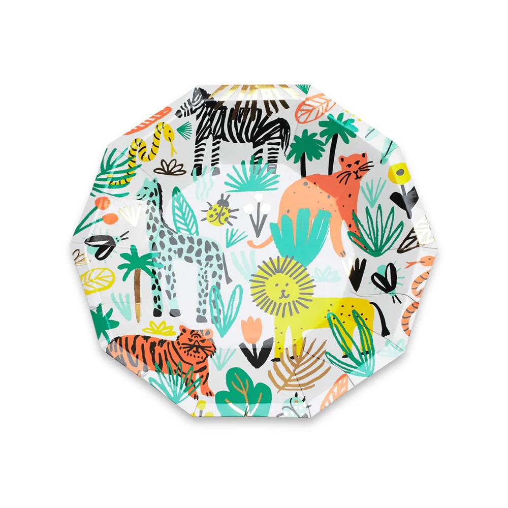 Wild One Plates  13225