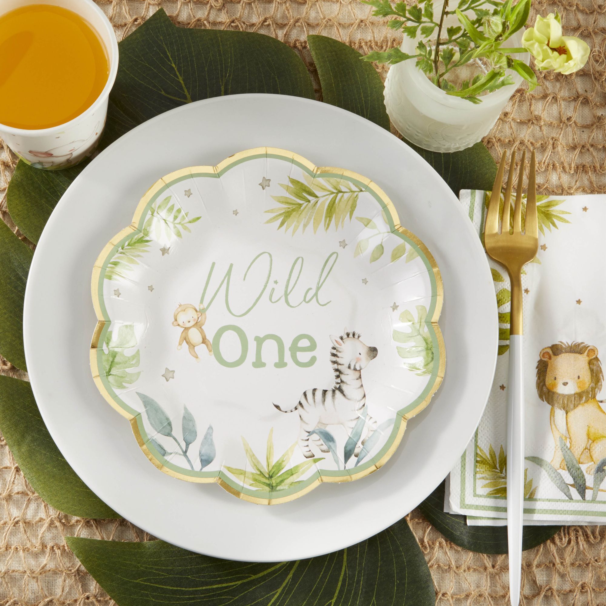 Safari 7 in. Paper Plates 13261