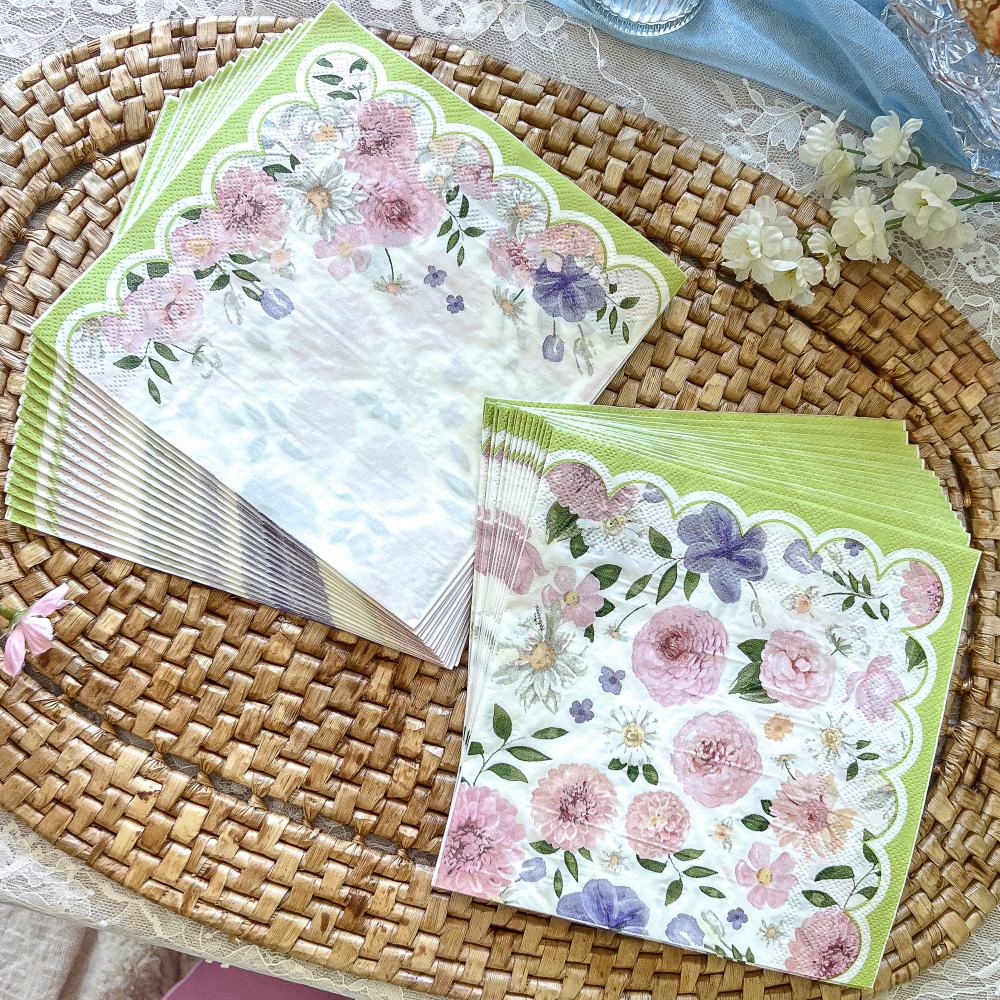 Tea Time Party 2 Ply Paper Napkins 13382