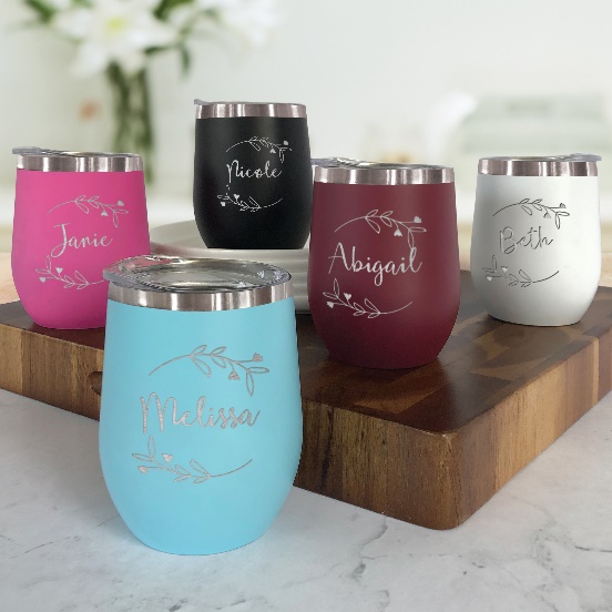 Personalized Wine Tumbler