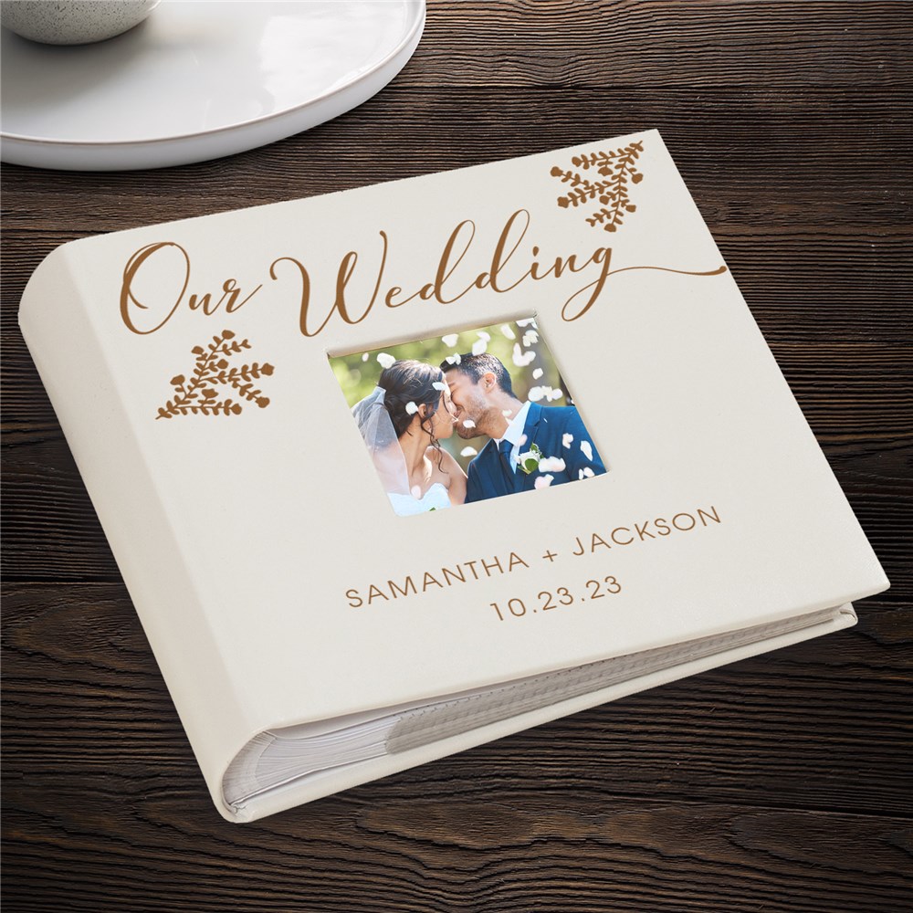 Engraved Wedding Photo Album