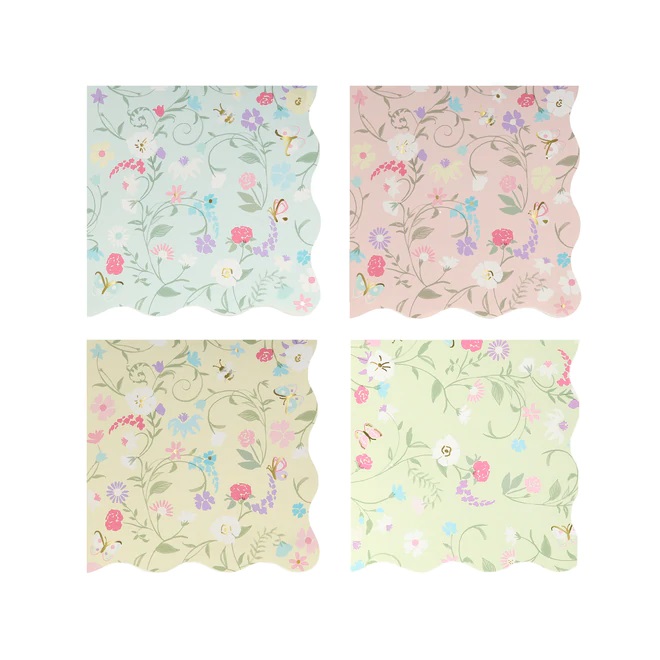 Ladurée Floral Small Napkins 13163