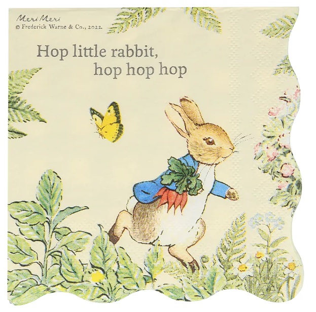 Peter Rabbit In The Garden Cocktail Napkins 5