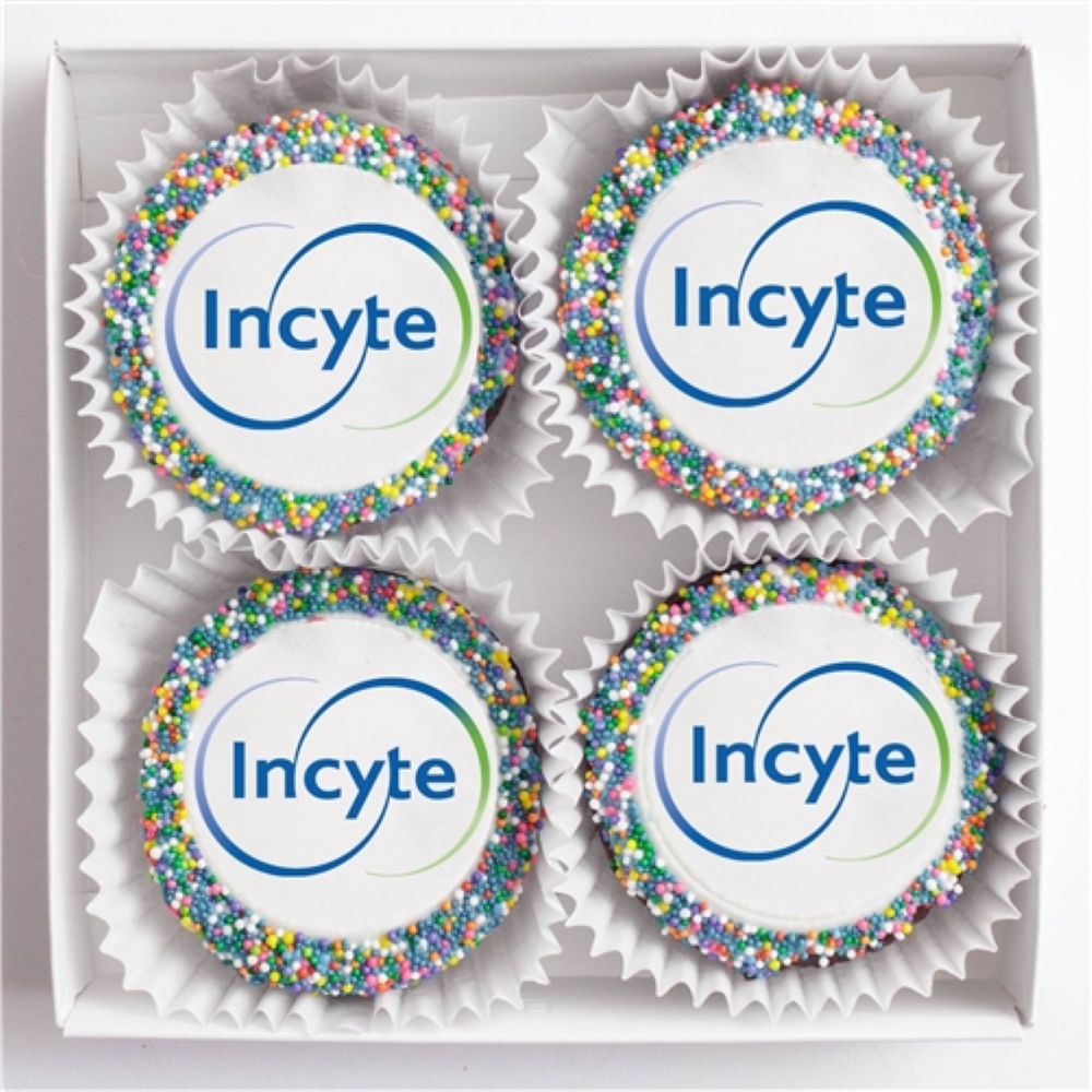 Custom Logo Cakes- Set of 4 13355