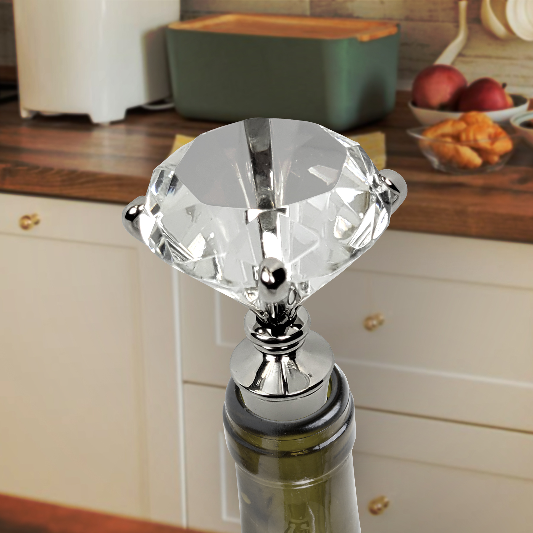 Diamond Bottle Stopper Lxxx287