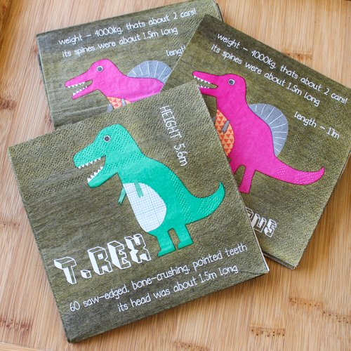 Dinosaur Party Napkins 4507