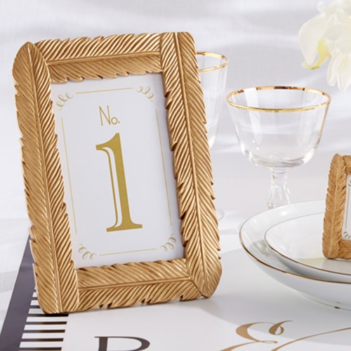 Gold Feather Frame 7127