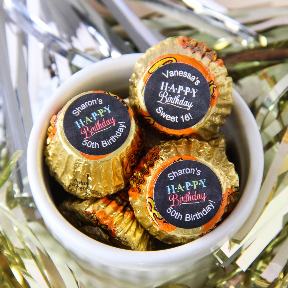 Personalized Birthday Reese'S Peanut Butter Cups 2861
