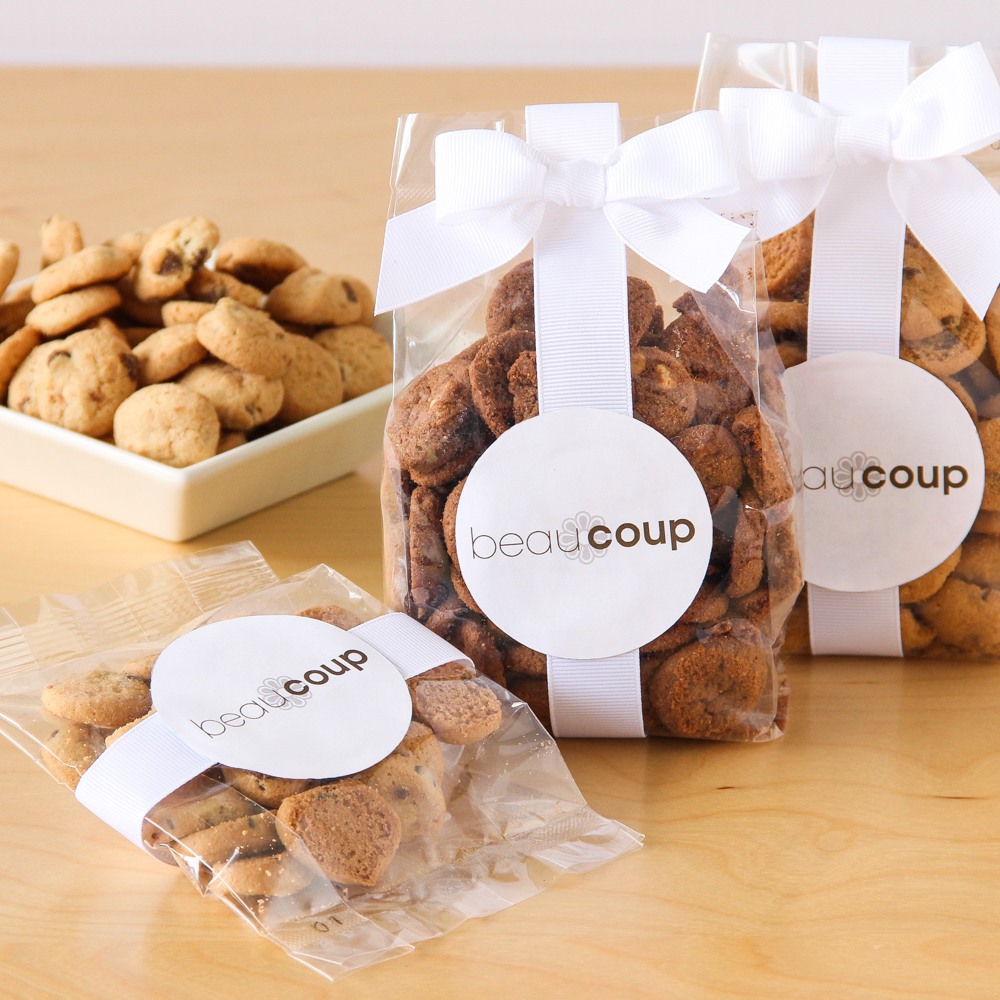 Corporate Logo Cookie Favor Bags 6575