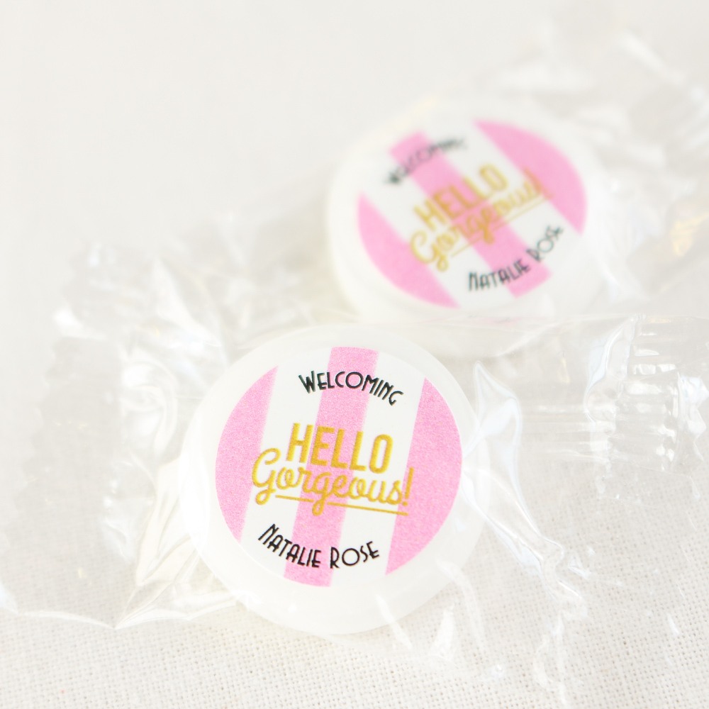 Personalized Baby Shower Life Saver Candies