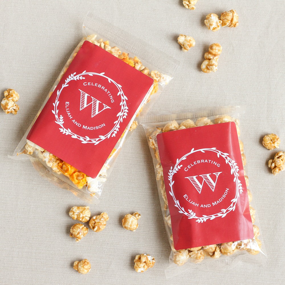 Personalized Caramel Corn