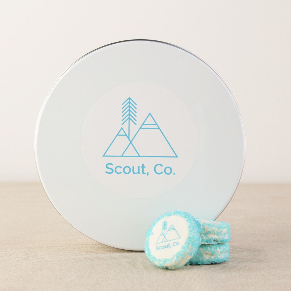 Corporate Logo Oreo Gift Tin