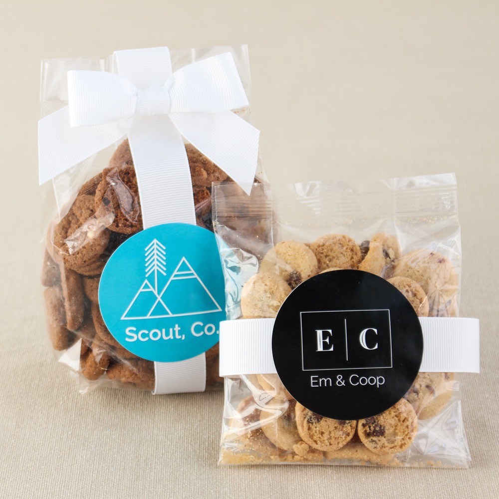 Corporate Logo Cookie Favor Bags