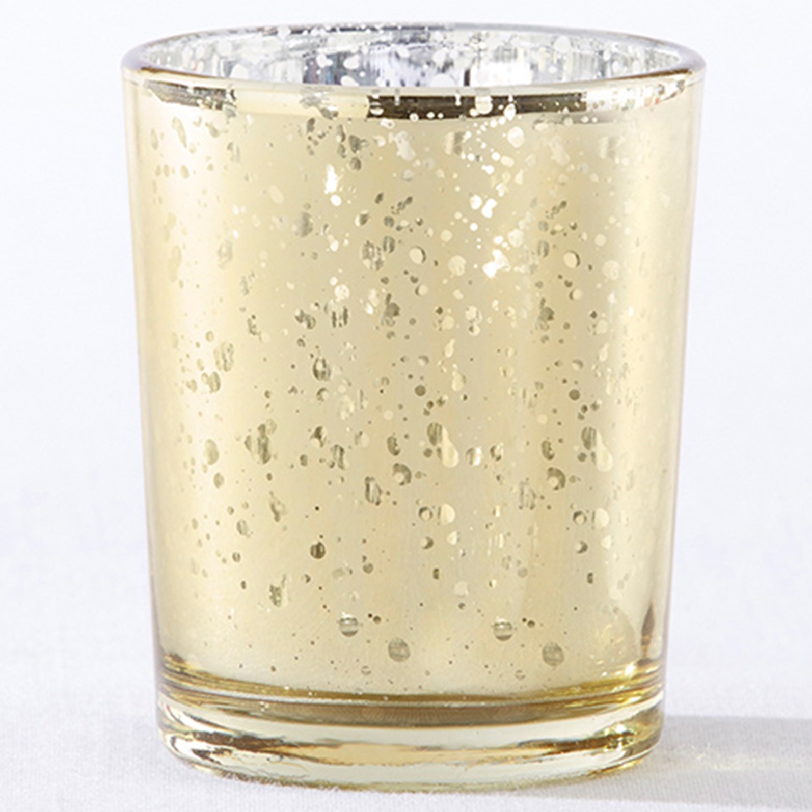 Gold Mercury Glass Tealight Holders