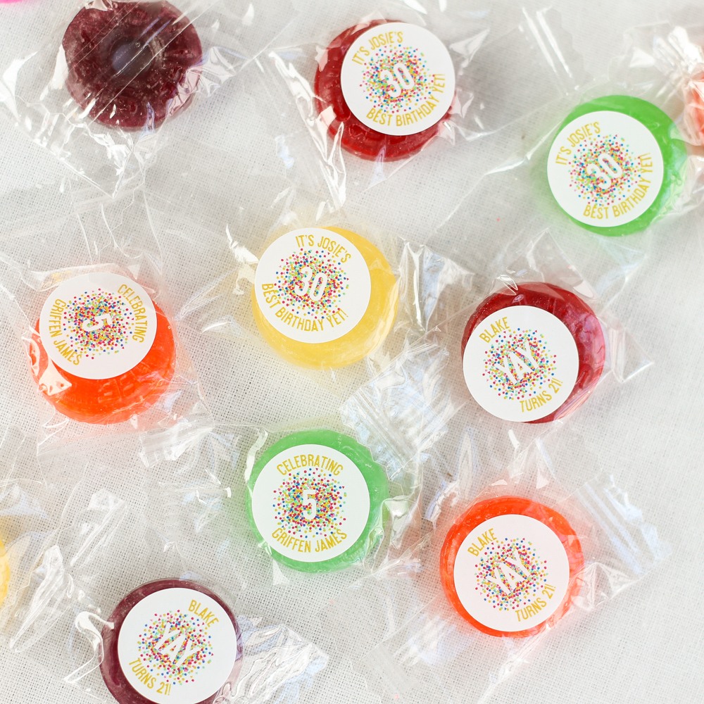 Personalized Birthday Life Saver Candies 6759