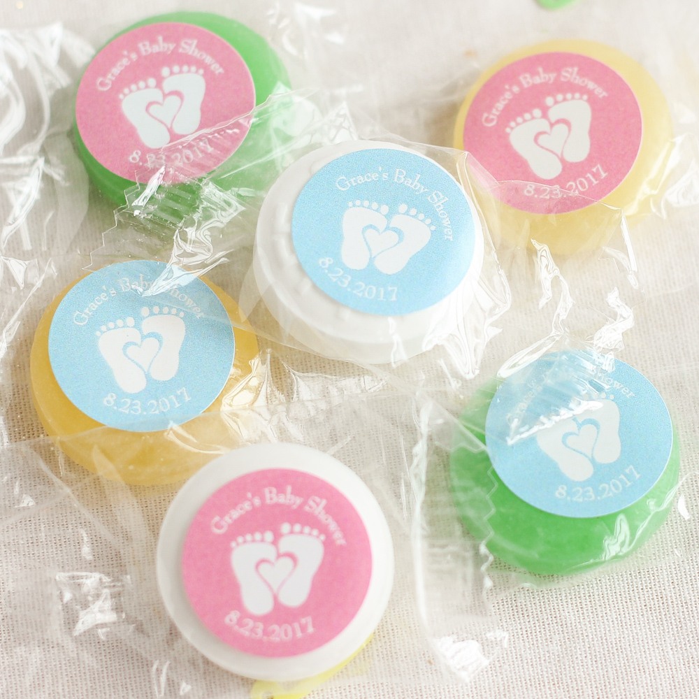 Personalized Baby Feet Life Savers