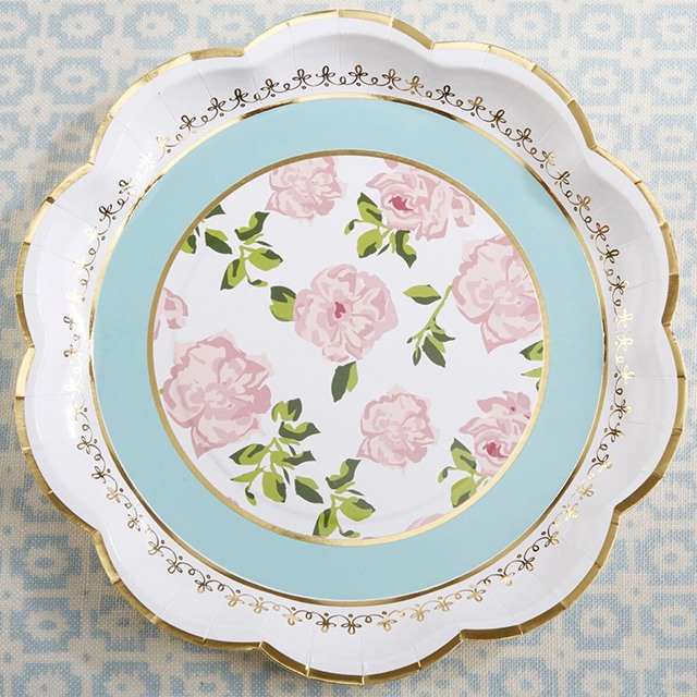 Tea Time Paper Plates