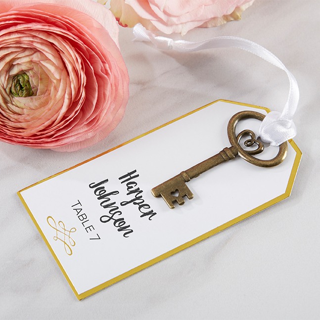 Gold Key Escort Card