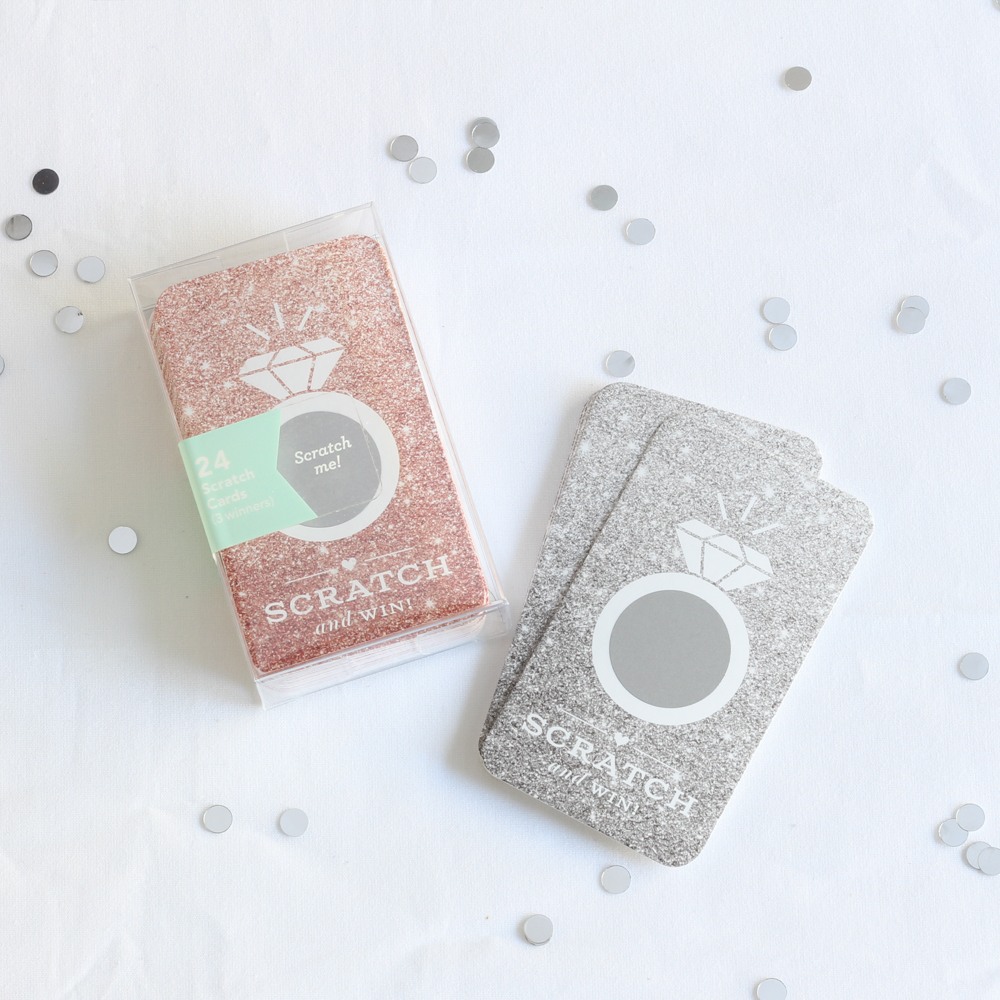 Wedding Ring Scratch Cards Game 9080