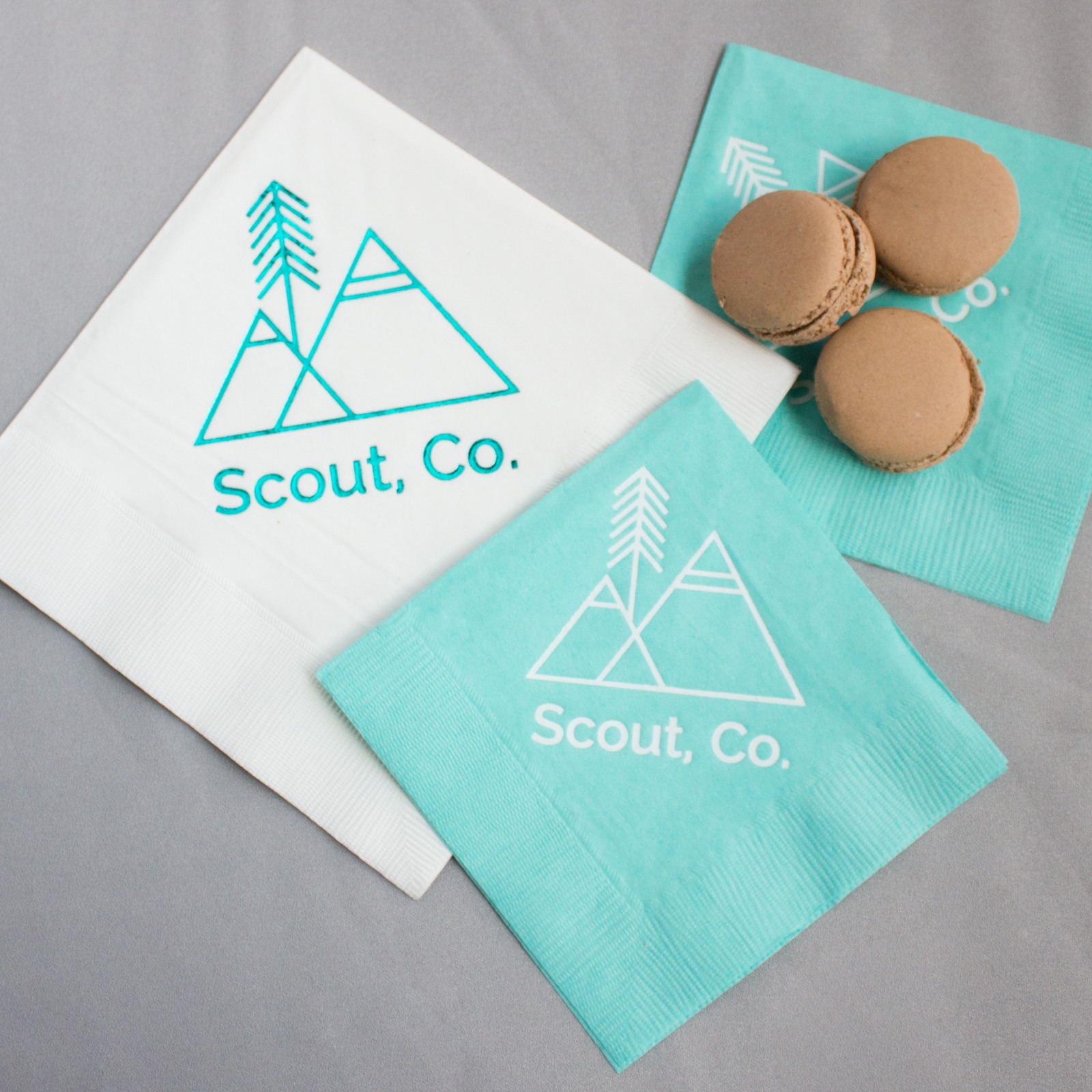 Personalized Corporate Logo Napkin