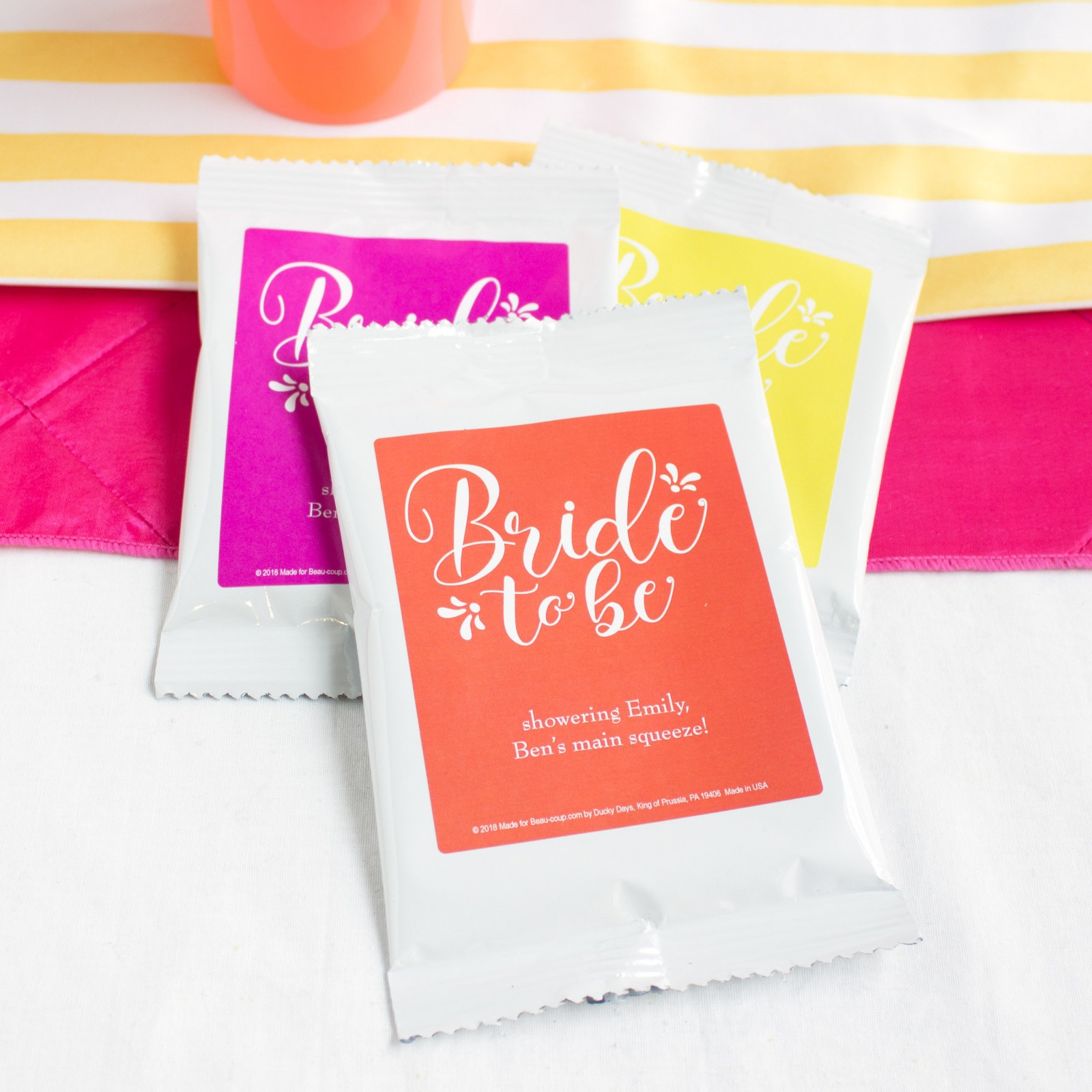 Personalized Lemonade Wedding Favors 1757