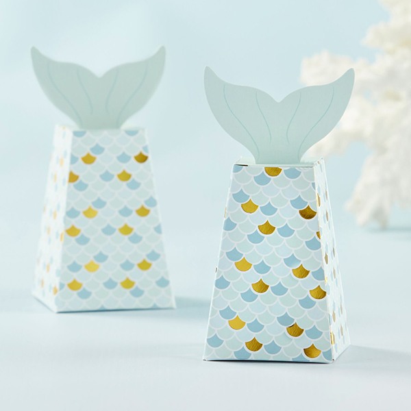 Mermaid Tail Favor Boxes 10543
