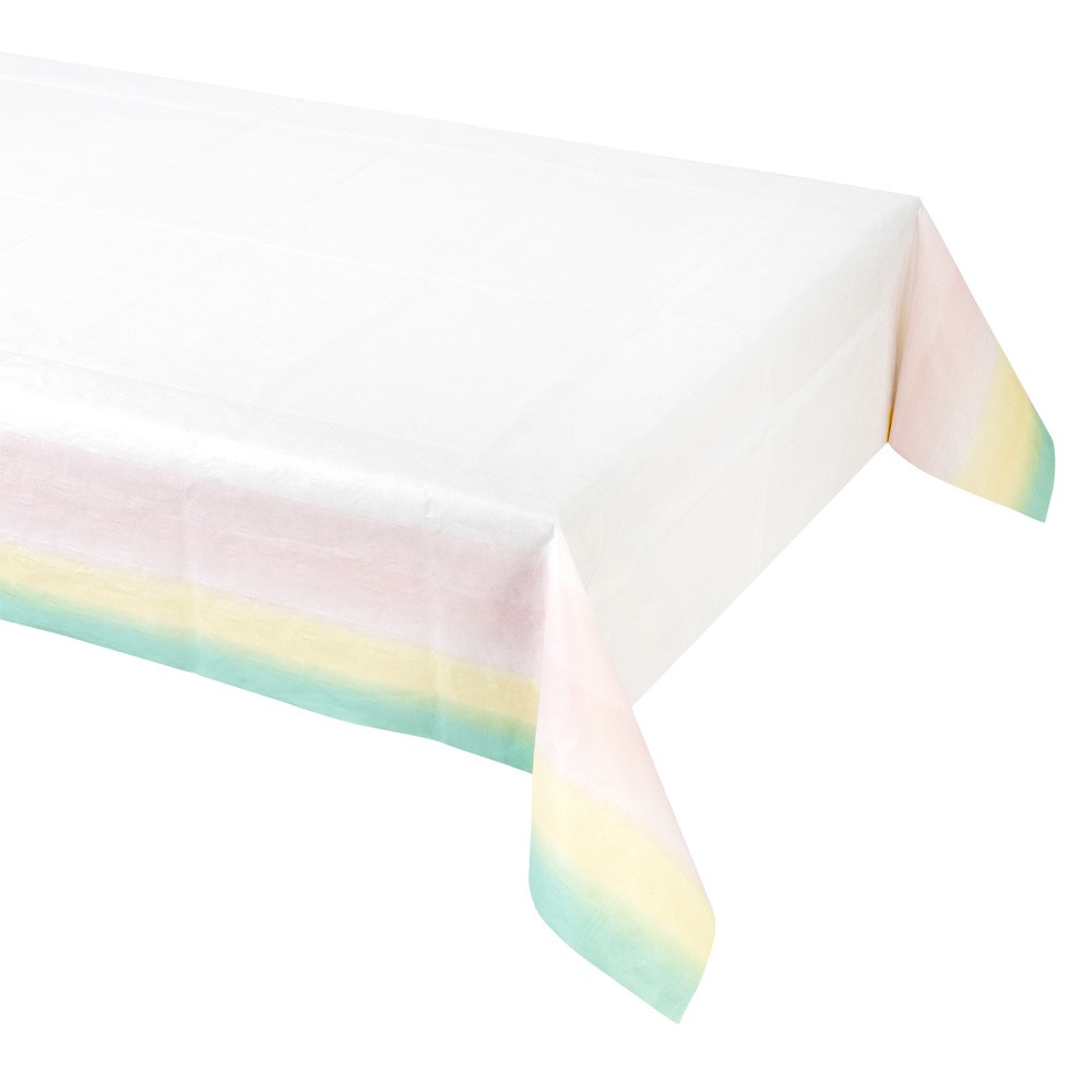 Pastel Ombre Paper Table Cover 10878
